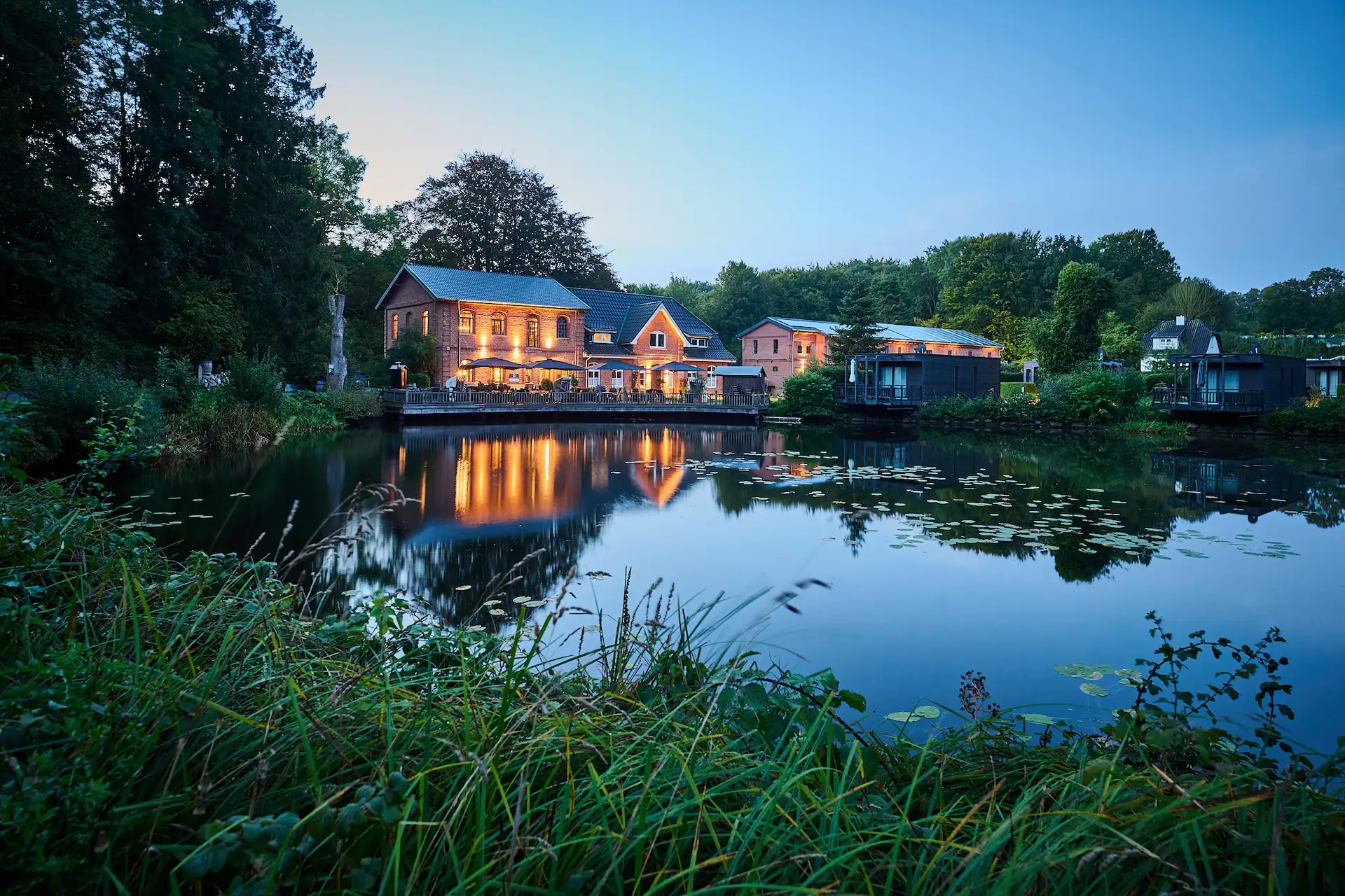 Gronenberger Mühle bei Nacht